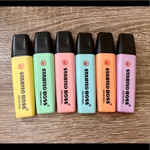 Stabilo boss highlighters